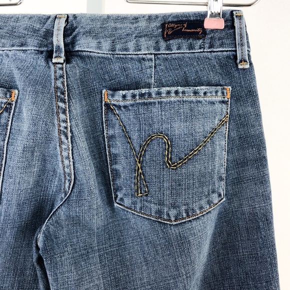 Citizens Of Humanity Low Waist Flare Jeans Size 26 - Picture 4 of 8